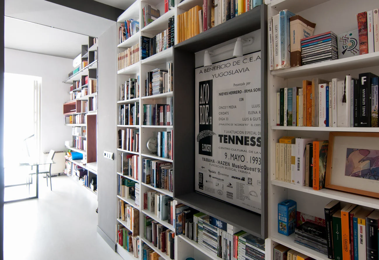 En una biblioteca muy, muy lejana…, Travesía Trujillos, Madrid. Fotografía 20.